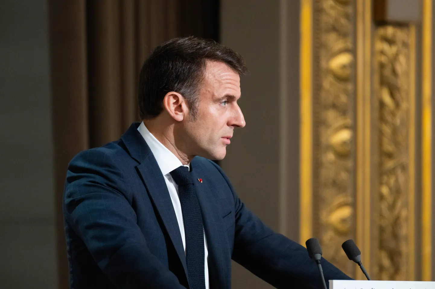 Президент Франции Эммануэль Макрон