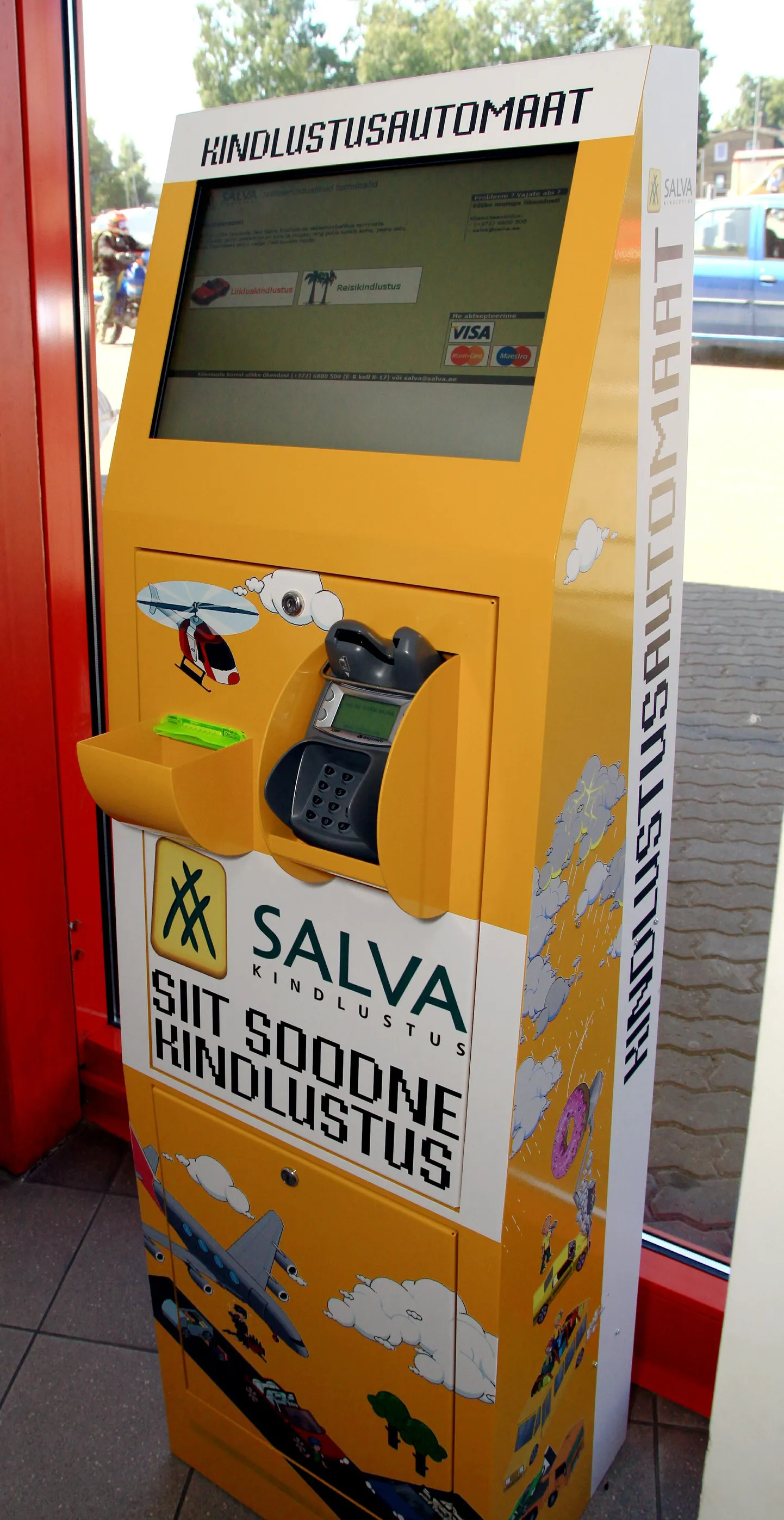 Salva Kindlustuse automaat.