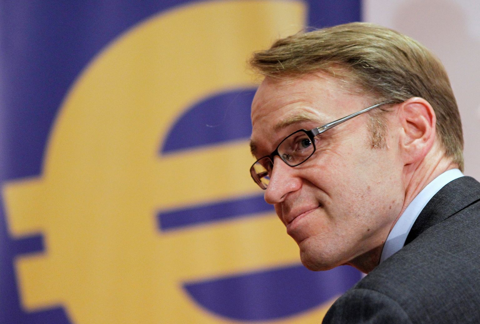 Jens Weidmann aastal 2012 EKP üritusel Frankfurdi peakorteris.