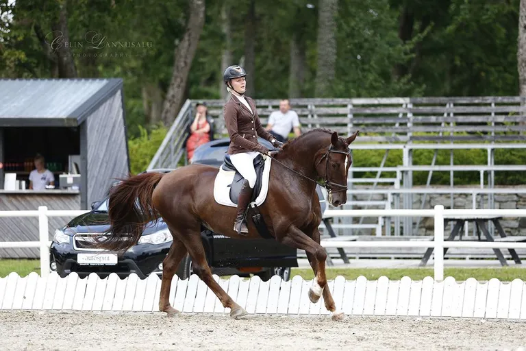 Maarja-Liisa Nõmm ja Hippos.