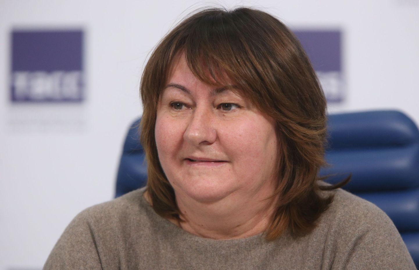Venemaa suusaliidu president Jelena Välbe.
