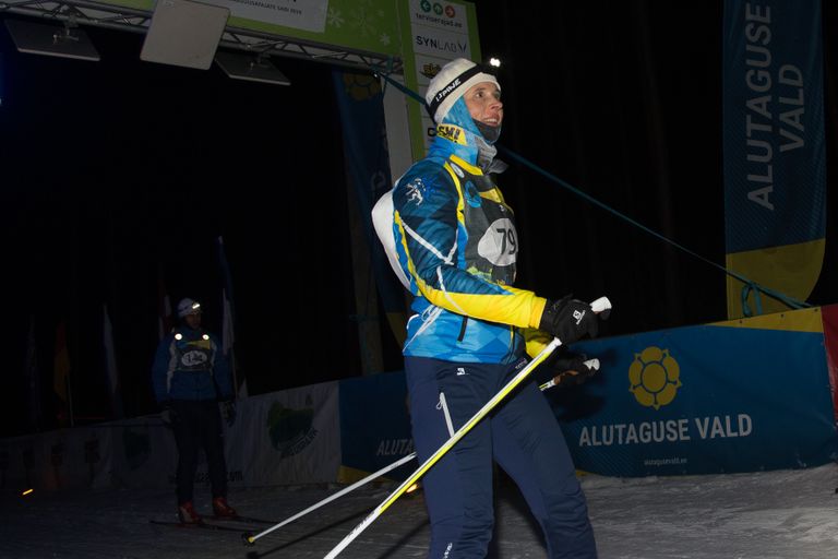 Президент Керсти Кальюлайд финишировала на Алутагузеском ночном марафоне.
