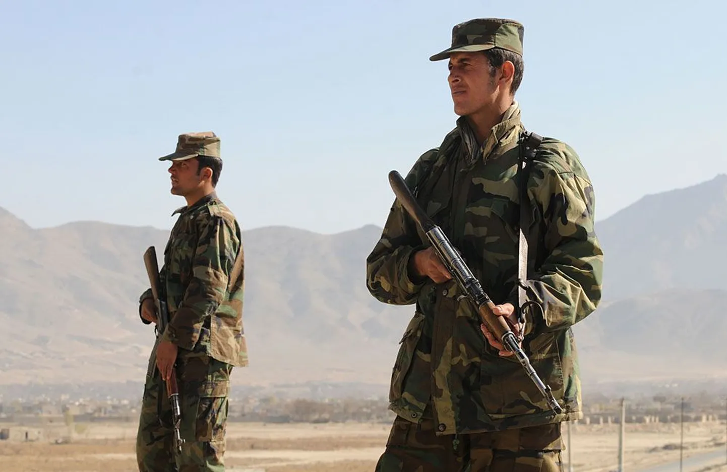 Afganistani sõdur.