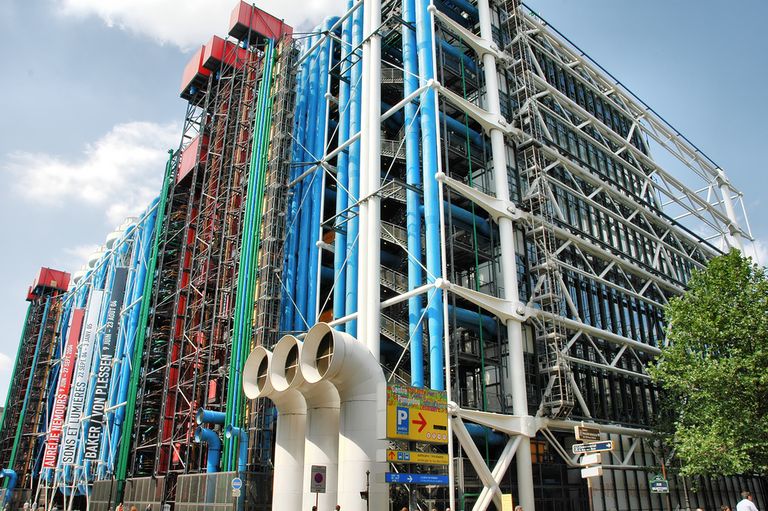 Pompidou keskus.