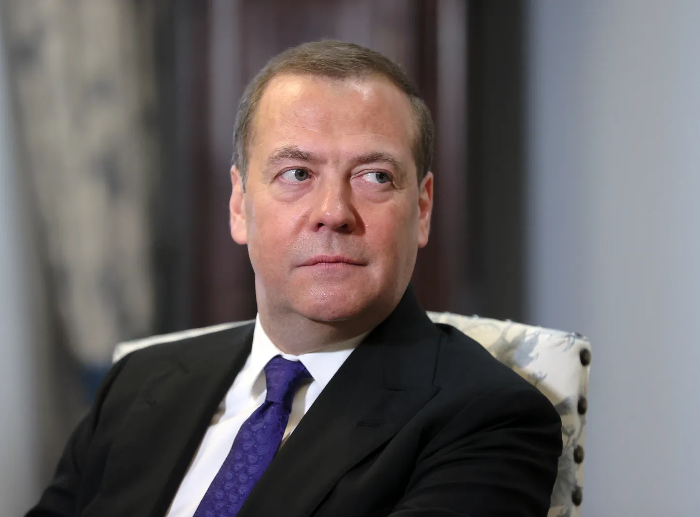 Bijušais prezidents un tagadējais Krievijas Drošības padomes priekšsēdētāja vietnieks Dmitrijs Medvedevs.