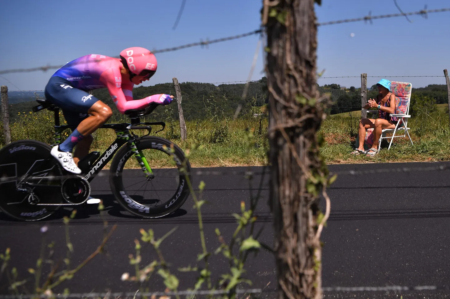 Tanel Kangert eraldistarti sõitmas