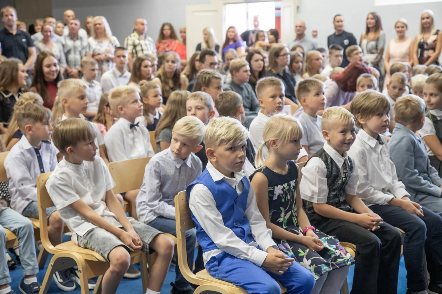 1. septembril võeti Kesklinna koolis vastu kolm klassitäit õpilasi, järgmisel õppeaastal tuleb mahutada ilmselt sama palju.