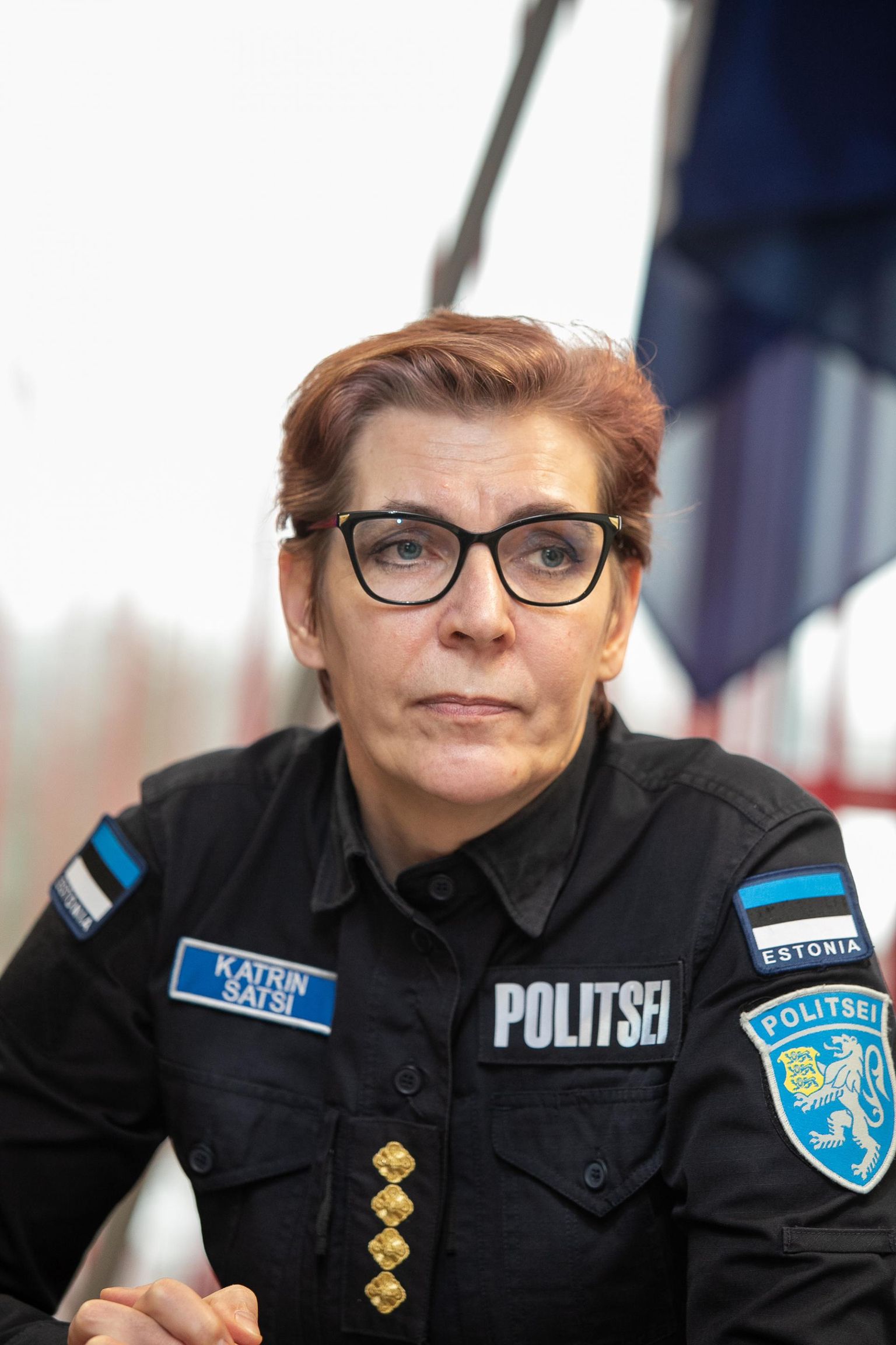 Rakvere politseijaoskonna juht Katrin Satsi.