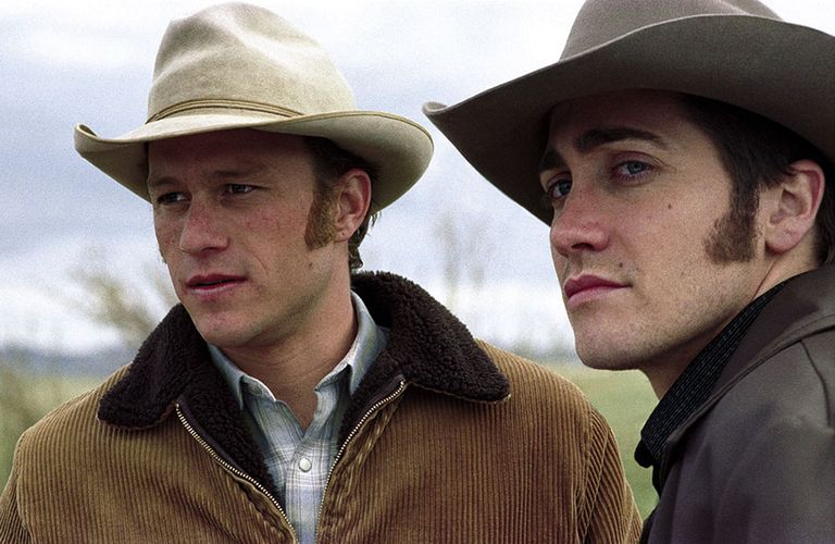 Jake Gyllenhaal (paremal) ja Heath Ledger filmis «Brokeback Mountain»
