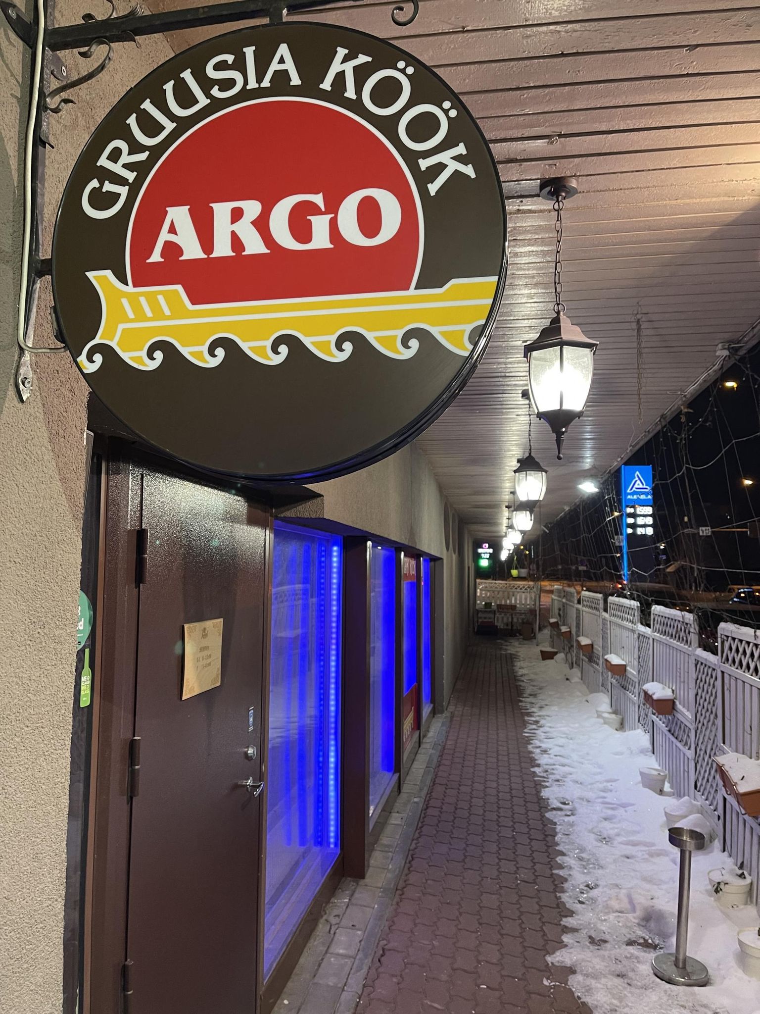 Argo baar asub juba kaheksa aastat Kristiine keskuse lähedal, taksopargi nurgal.