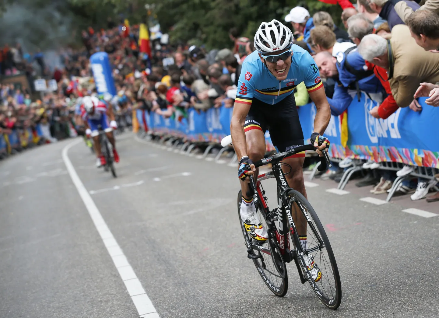 Philippe Gilbert läks viimasel tõusul konkurentidel eest ära.