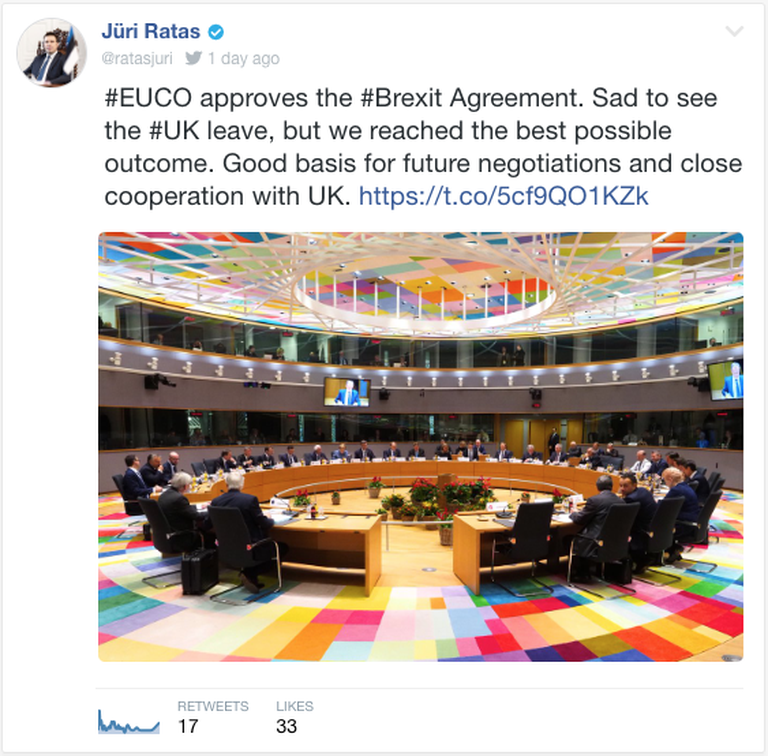 Keskerakondliku peaministri Jüri Ratase edu Twitteris on enamasti seotud tema tegutsemisega peaministrina, mitte valimisteks valmistuva poliitikuna.