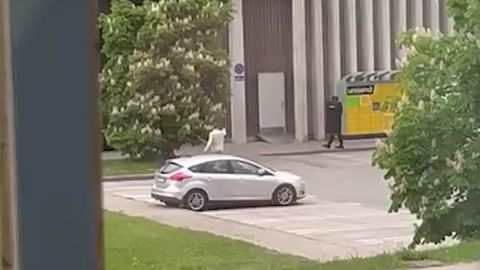 VIDEO SÜNDMUSKOHALT ⟩ Ujula Coopi juures vehkis mees relvaga