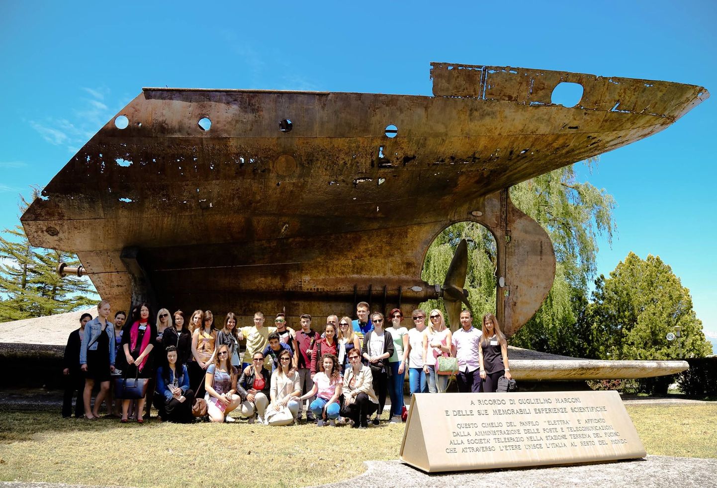 Ühisgümnaasiumi õpilased külastasid Erasmus+ projekti raames Itaaliat.