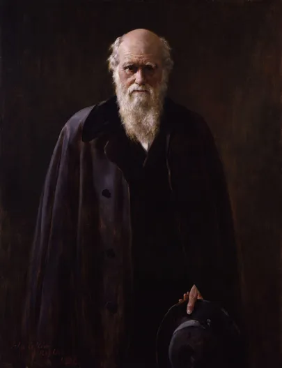John Collieri portreemaal Charles Darwinist. / wikipedia.org