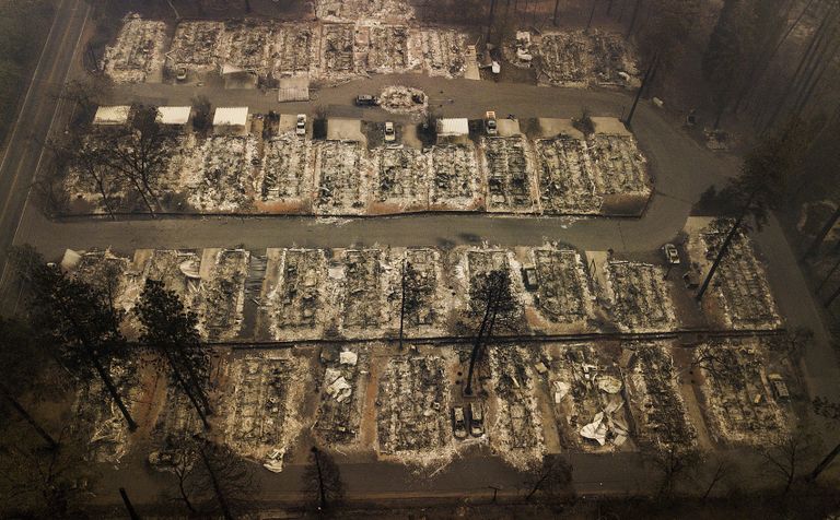 Californias hävines ulatusliku põlengu tõttu tuhandeid hooneid. Põhja-Californias põles maha Paradise'i väikelinn