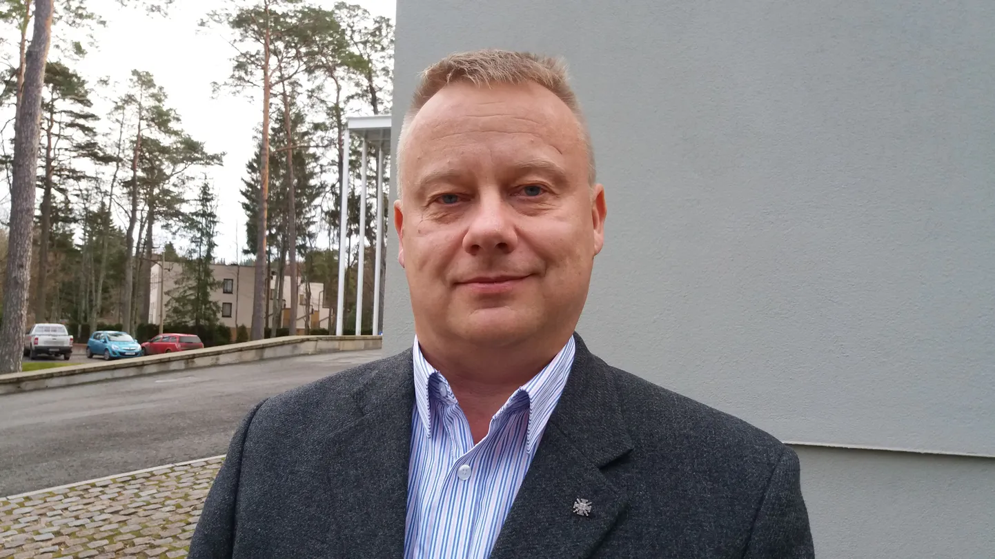 Lõuna päästekeskuse uus juht Mart Haljaste.