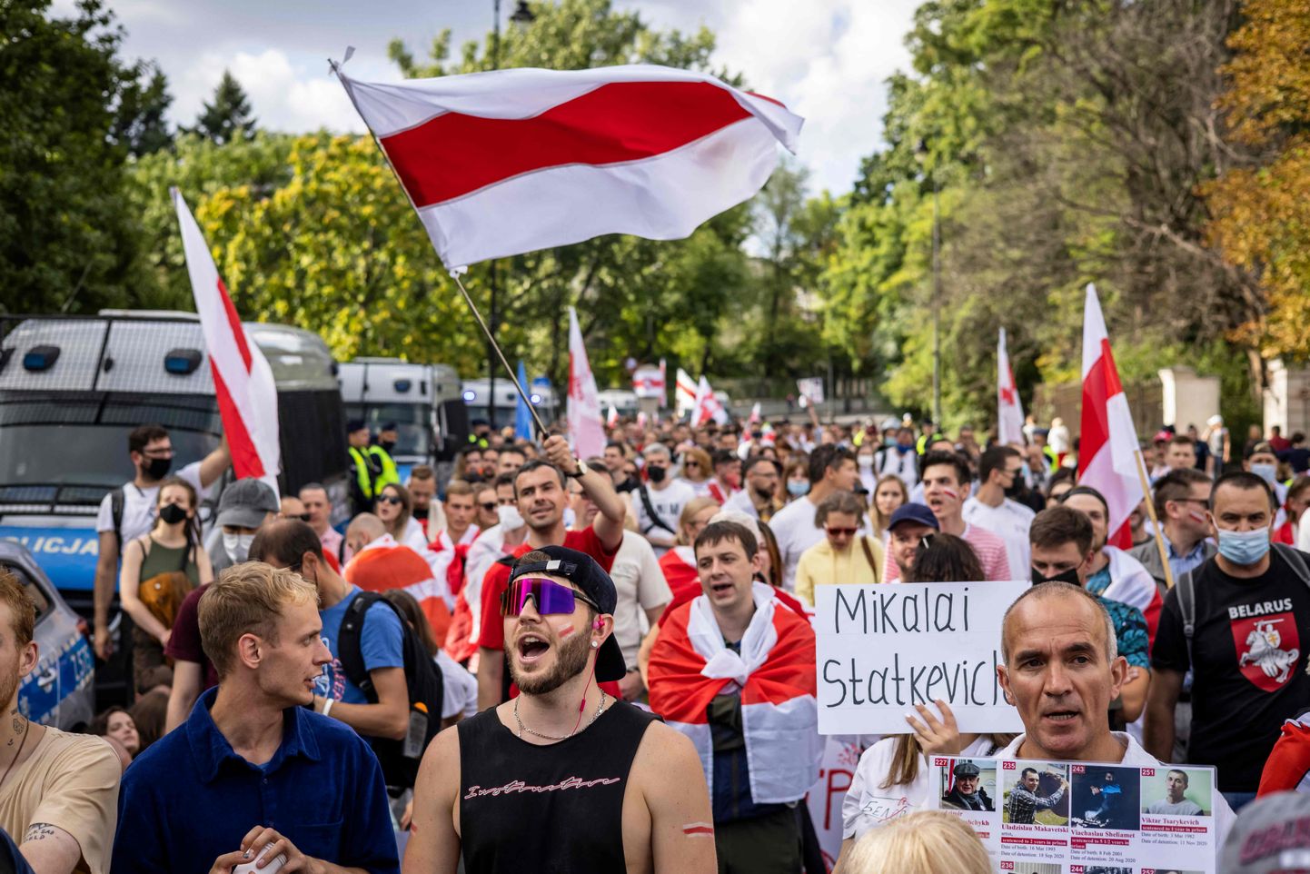 Protesti Varšavā.