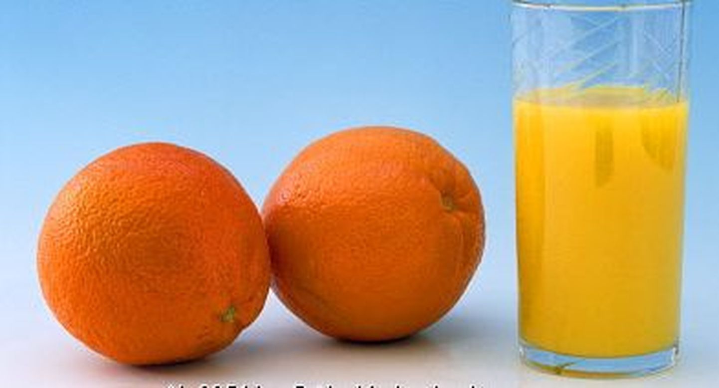 Apelsinid ja apelsinimahl