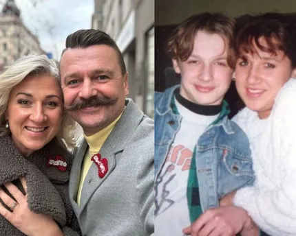 FOTO ⟩ Armands Simsons publisko neredzētas jaunības fotogrāfijas kopā ar  sievu Ivetu