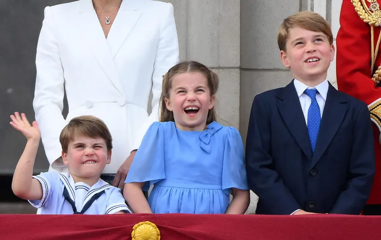 Suurbritannia prints Louis, printsess Charlotte ja prints George (Photo by Daniel LEAL/AFP) FOTO: Daniel Leal