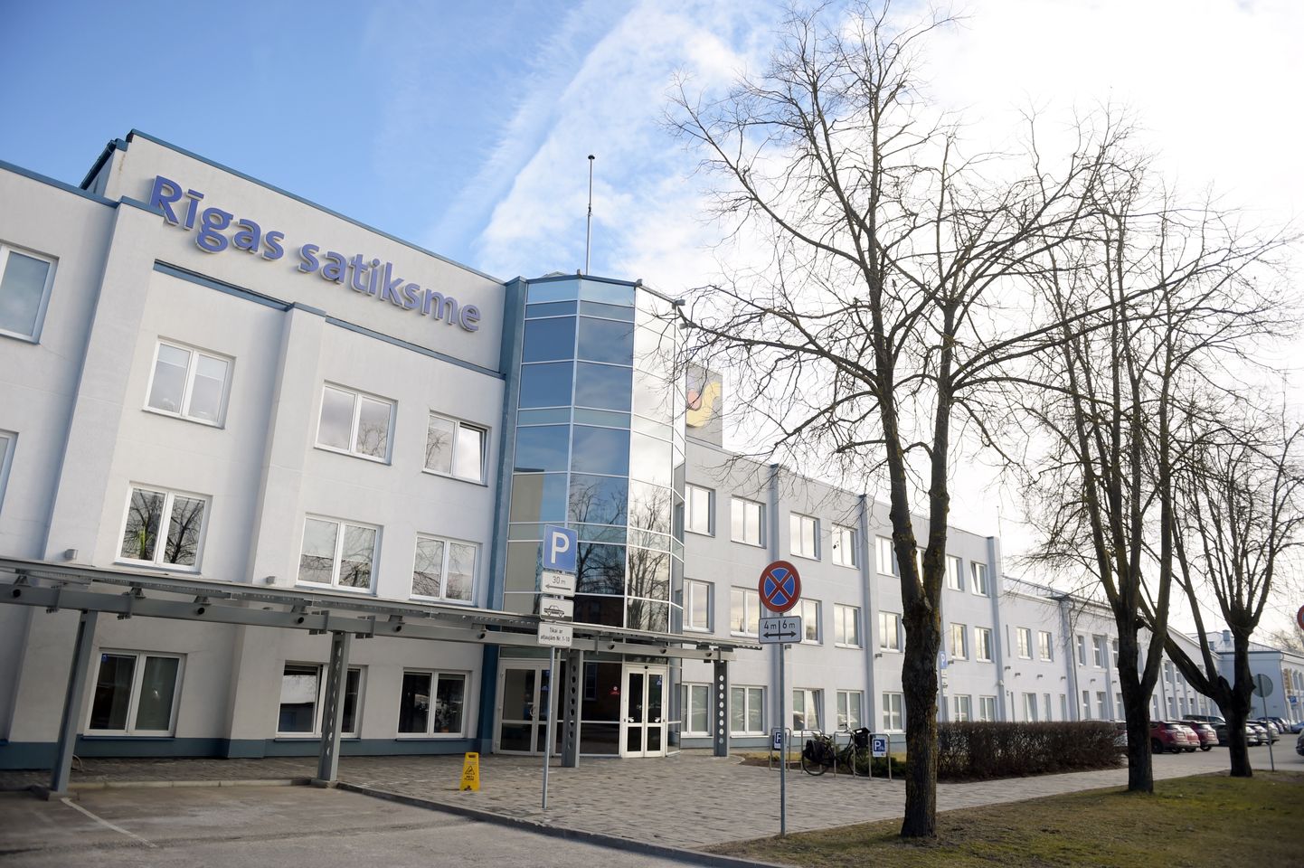 SIA "Rīgas Satiksme" administratīvā ēka Vestienas ielā.