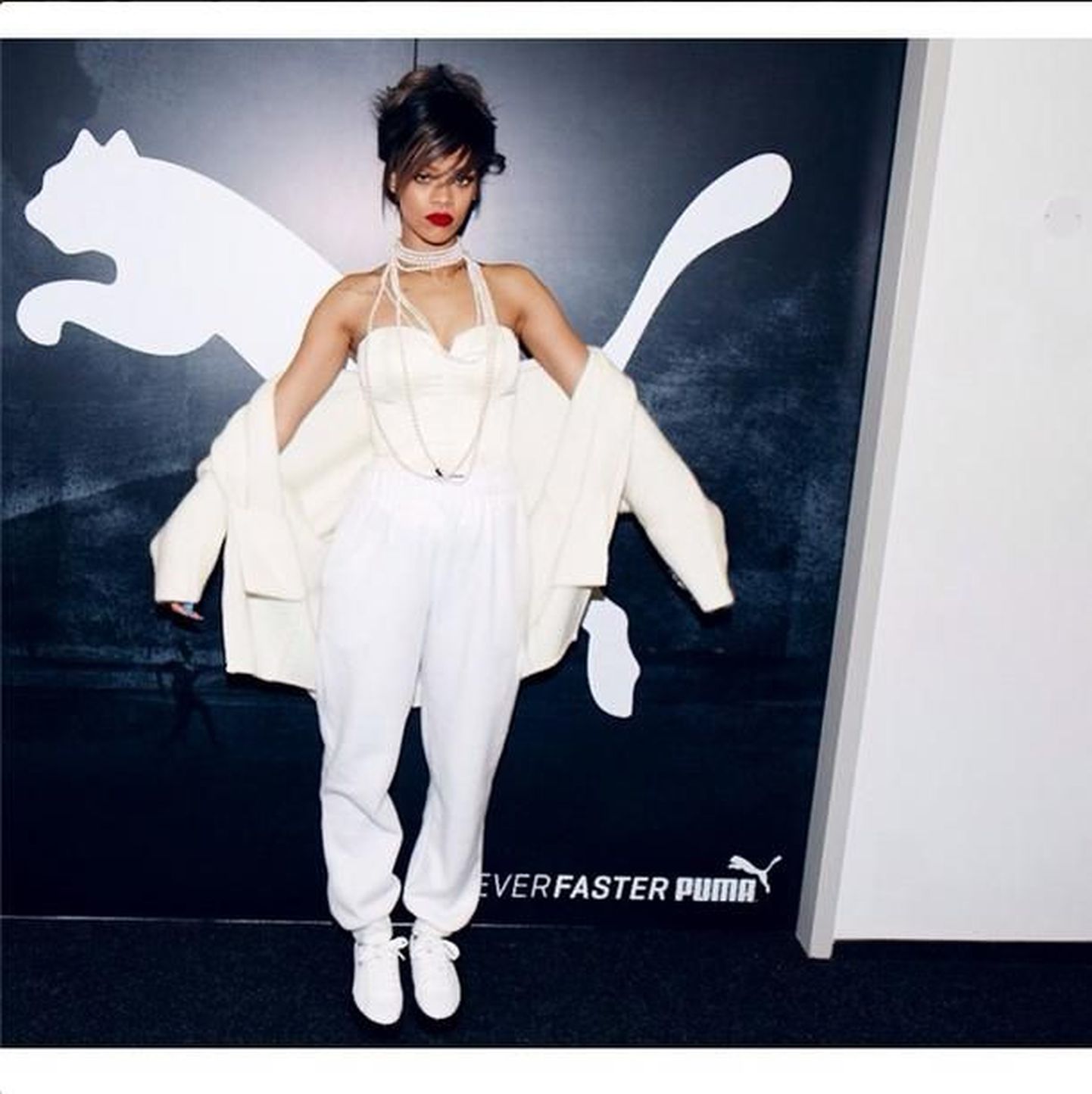 Rihanna Puma peakorteris Saksamaal