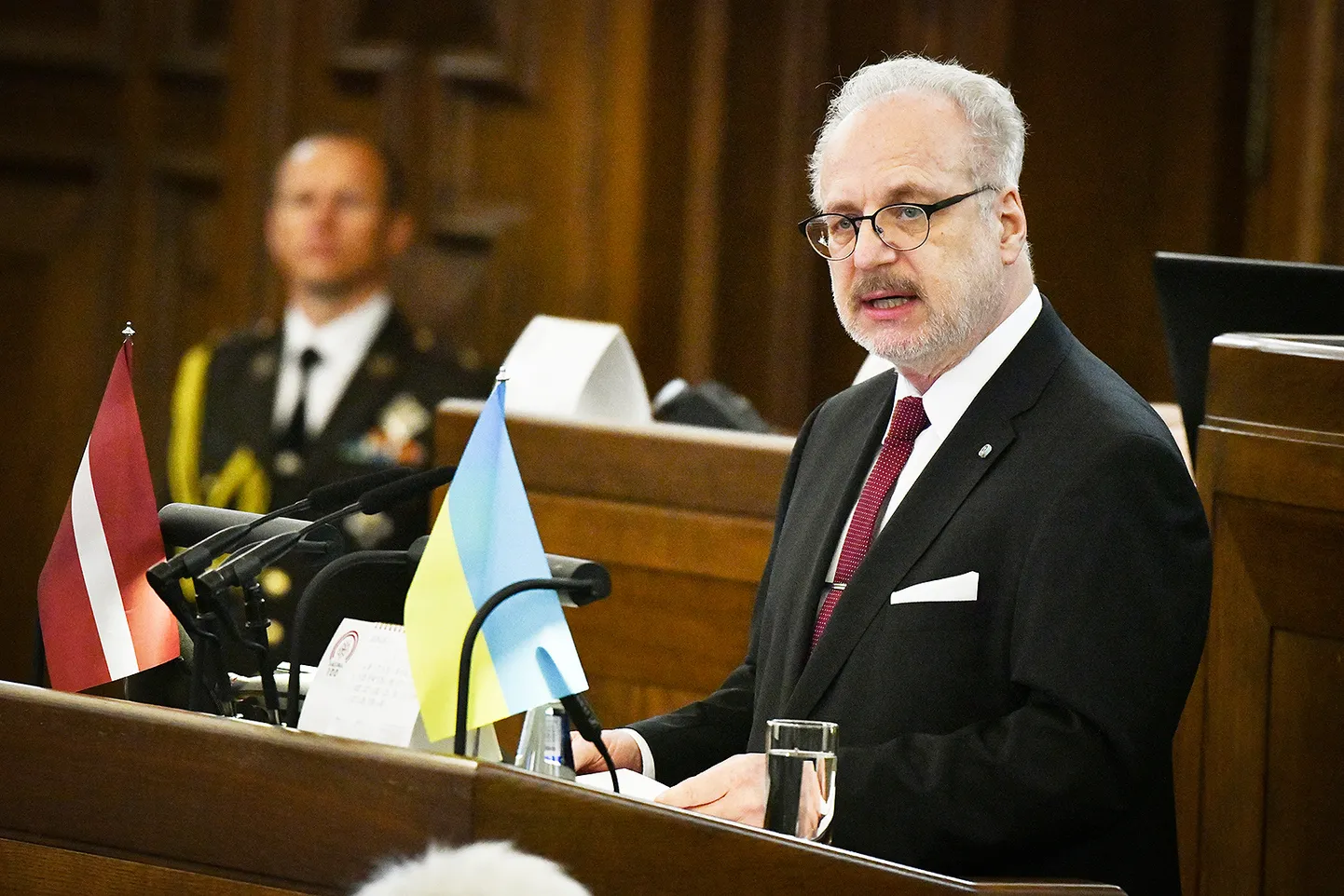 Президент Эгил Левитс