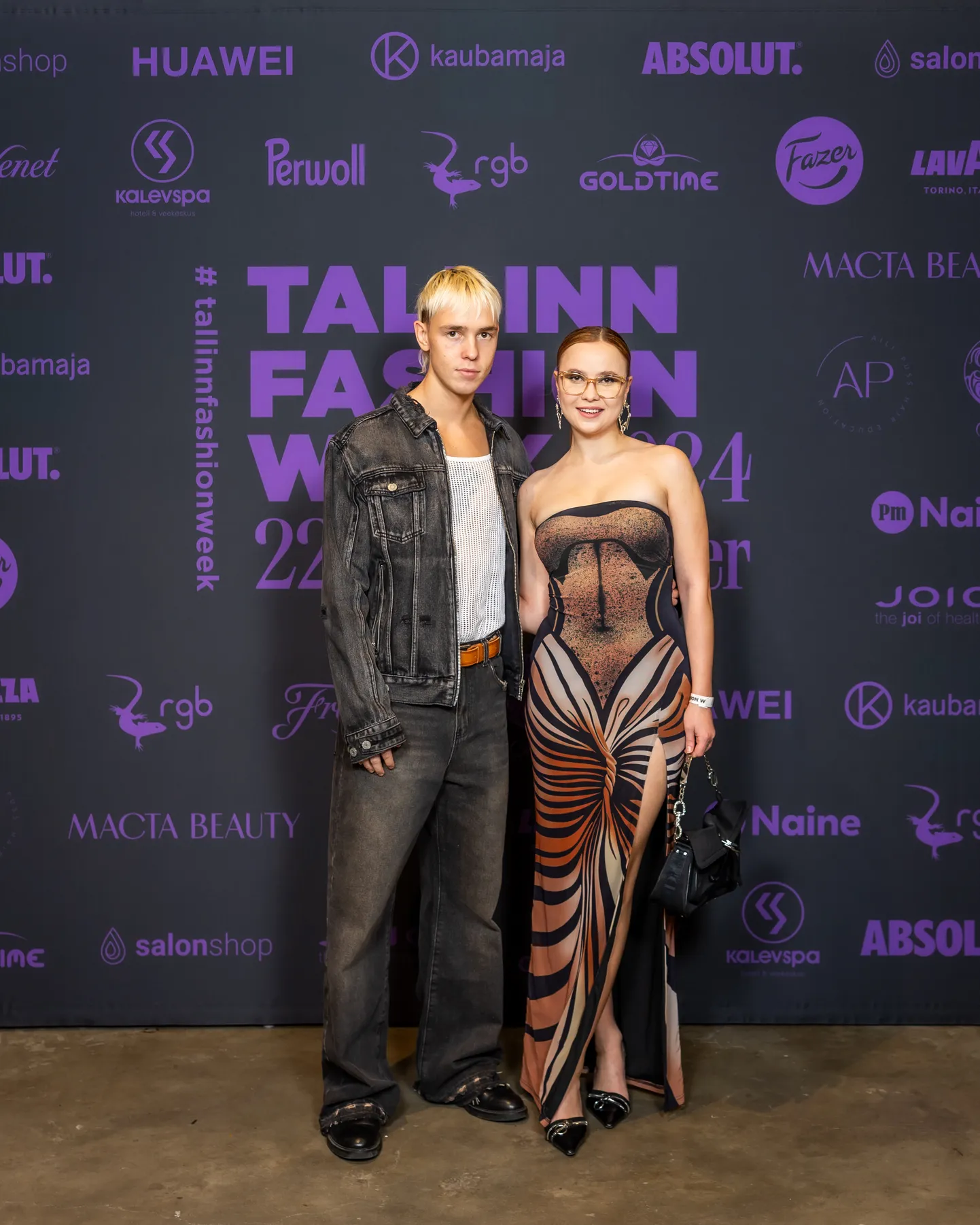 Alika Milova ja Raul Esko Tallinn Fashion Weekil.