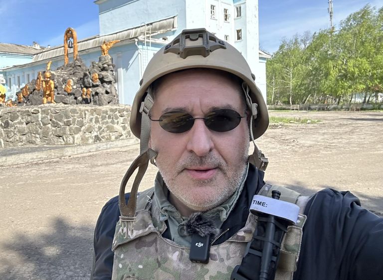 Марк Фейгин в Украине, май 2023 года.