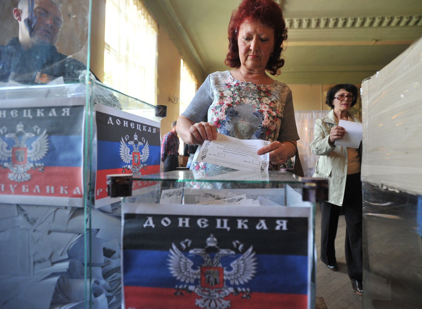 Референдум в Донецке.