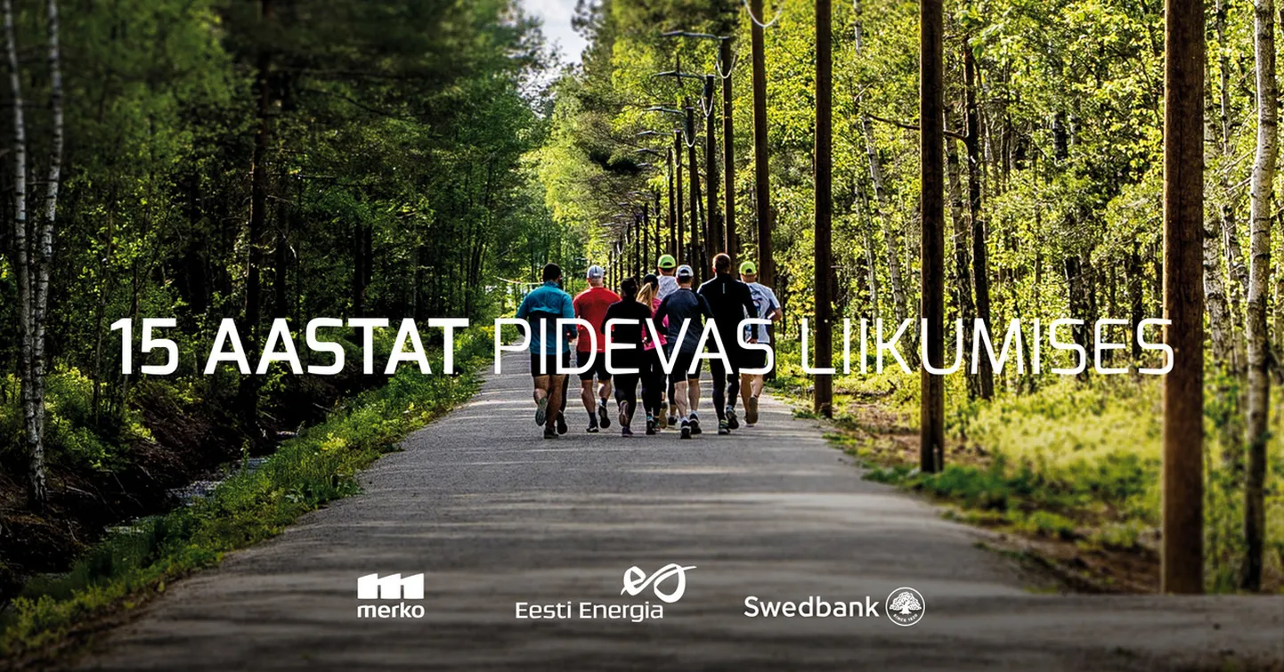 2020 suvel tähistavad Eesti Terviserajad 15. tegutsemisaastat.