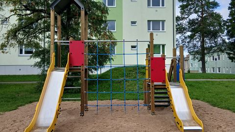 Rakvere vallas loodi ja uuendati mänguväljakuid