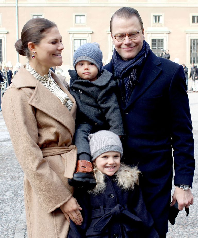 Rootsi kroonprintsess Victoria, prints Daniel ning nende lapsed, printsess Estelle ja prints Oscar