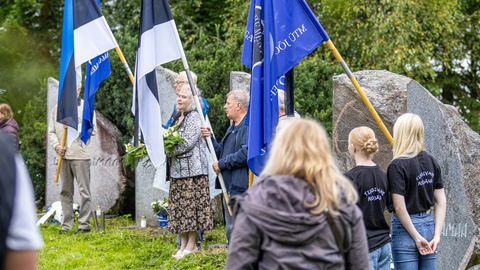 Mälestuspäevale Pilistvere kivikangrul tuldi kogu Eestist