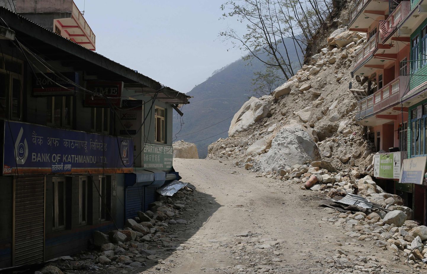 Kodari küla 115 km kaugusel Katmandust