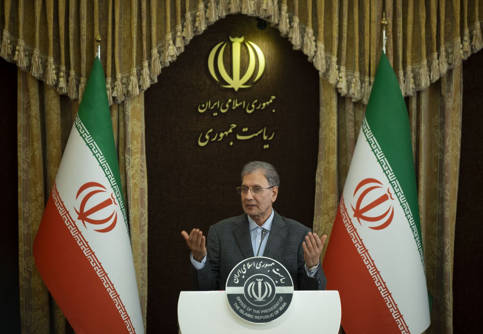 Iraani valitsuse kõneisik Ali Rabiei.