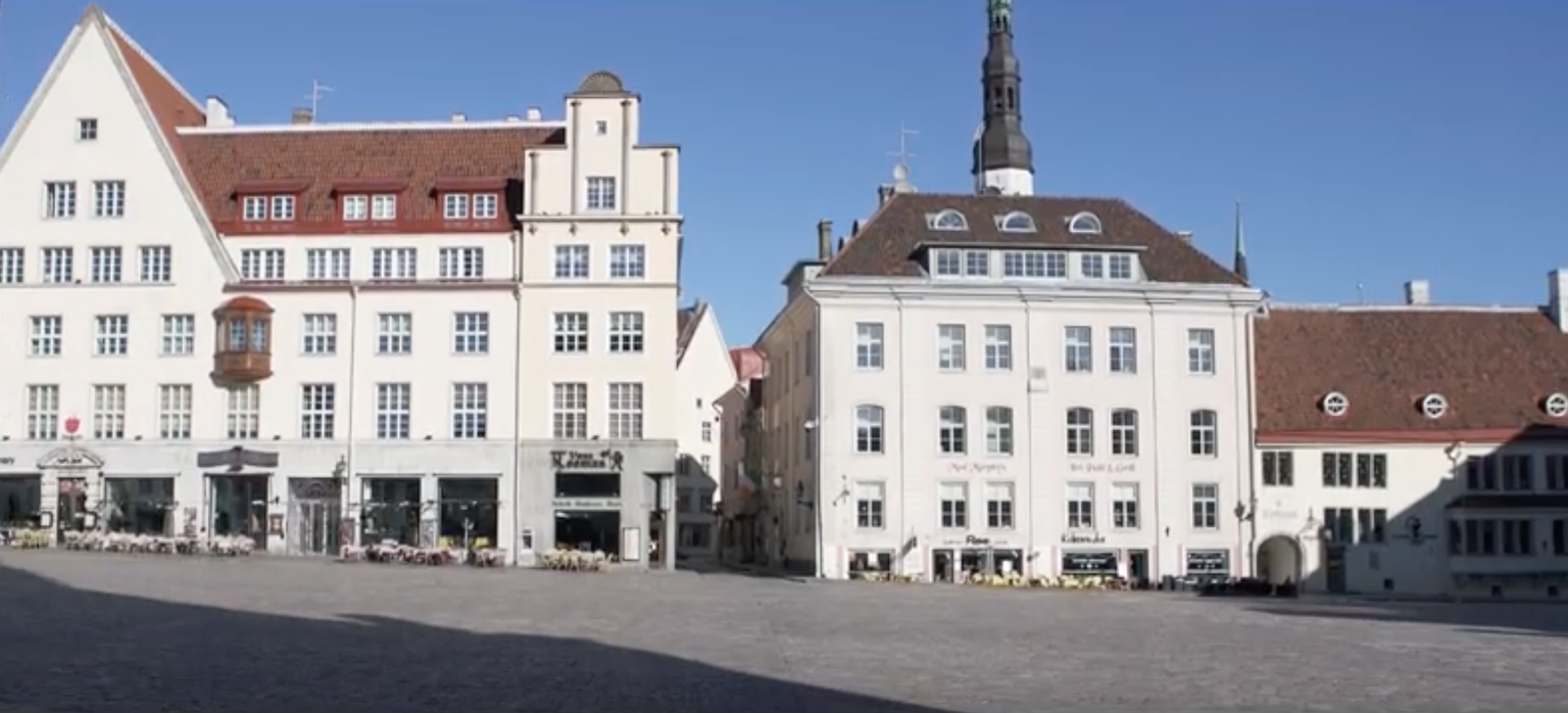 Priidu Saart käis 23. mail inimtühja Tallinna vanalinna filmimas.