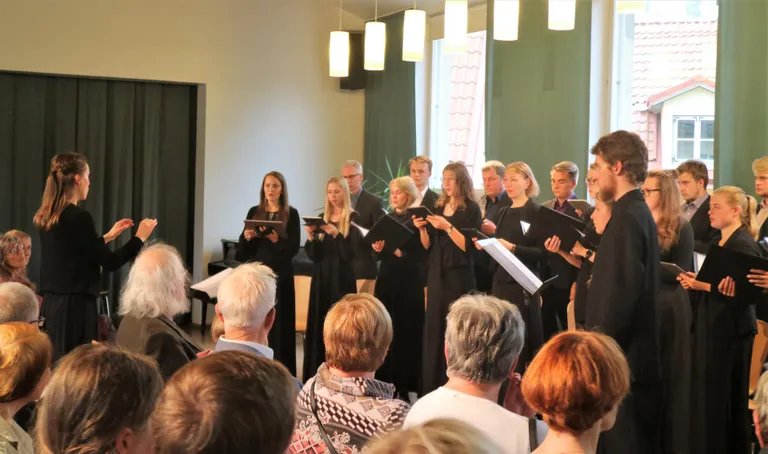 Juhan Viidingu loomingust ja koorimuusikast lavakava kandis ette kammerkoor Collegium Musicale Miina Pärna juhtimisel, kaasa tegid näitlejad Teele Pärn ja Priit Põldma.