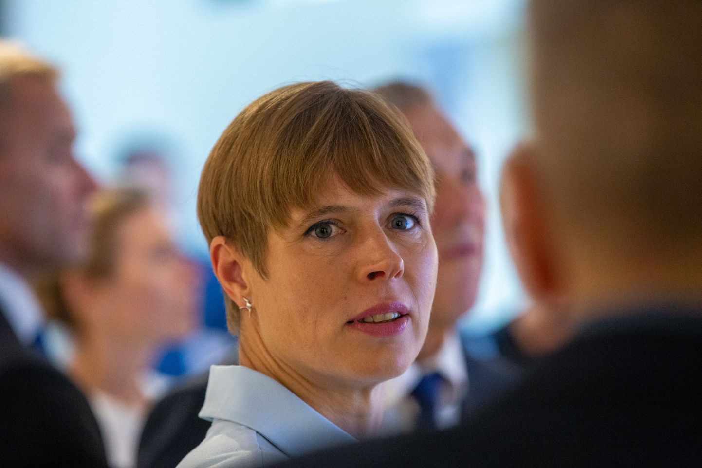 Kersti Kaljulaid rahvusringhäälingu muuseumis