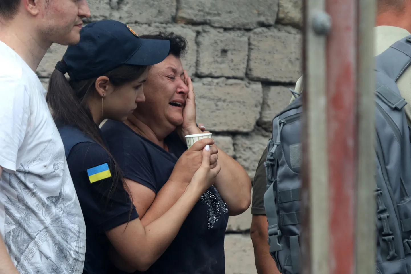 Sieviete, kuras dēls tika nogalināts Krievijas realizētajā Odesas apšaudē uz 20. jūliju