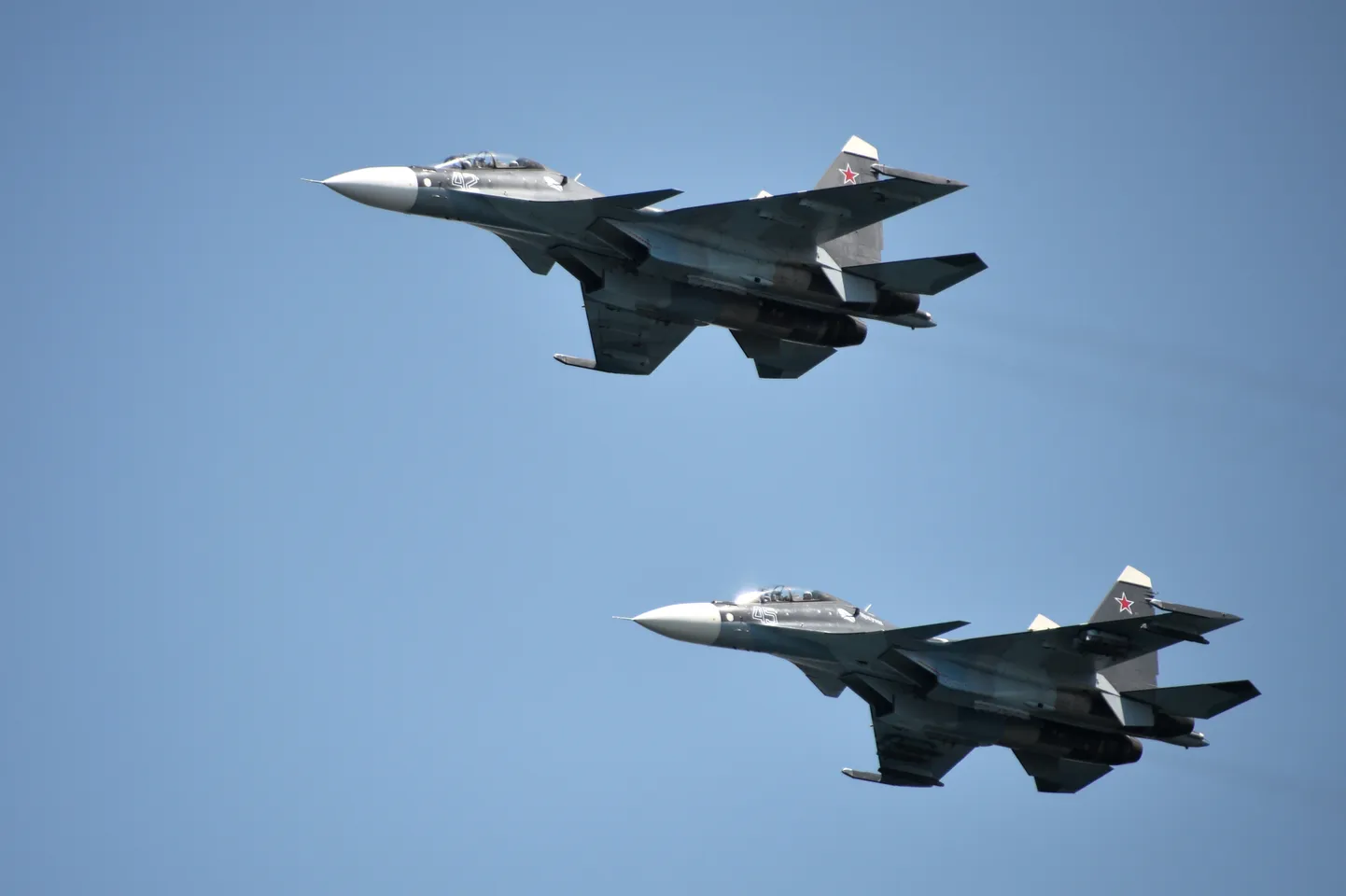 Venemaa hävitajad Su-33.