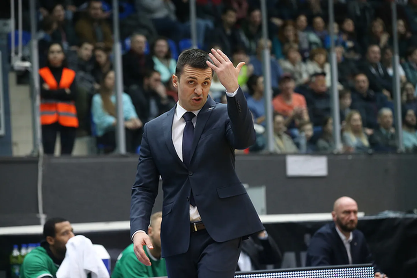 Zielona Gora peatreener Igor Jovovic.