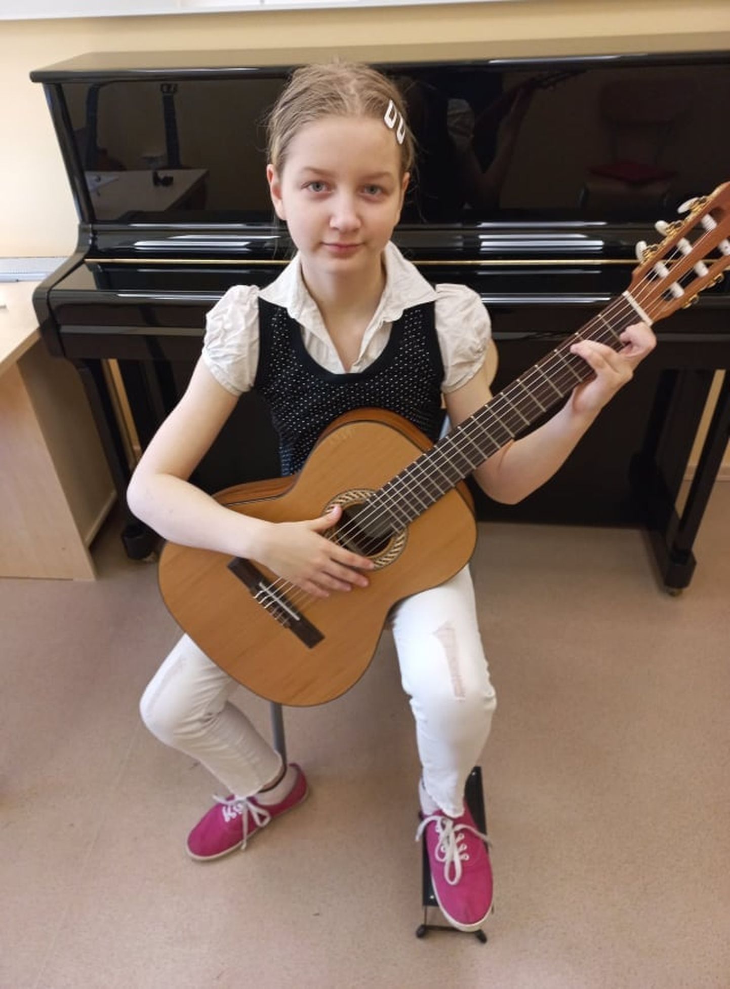 Võru muusikakooli õpilastest sai Jessica Peebo Tartu ja Lõuna-Eesti regionaalses voorus I vanuserühmas esikoha