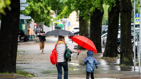 Lähipäevadel tuleb arvestada vihmasadudega