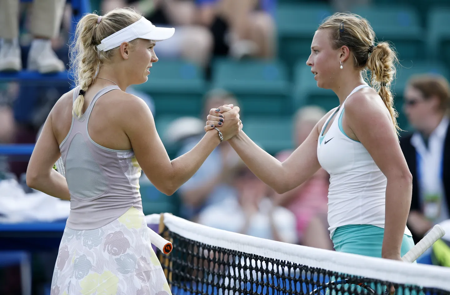 Caroline Wozniacki ja Anett Kontaveit on seni kohtunud kolm korda ja eestlanna juhib võitudega 2:1.