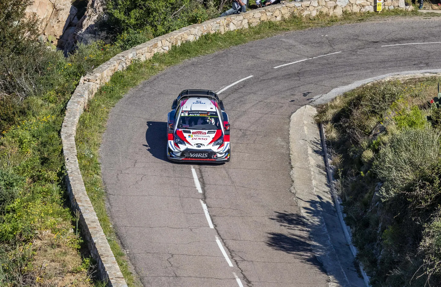 Korsika MM-ralli.
