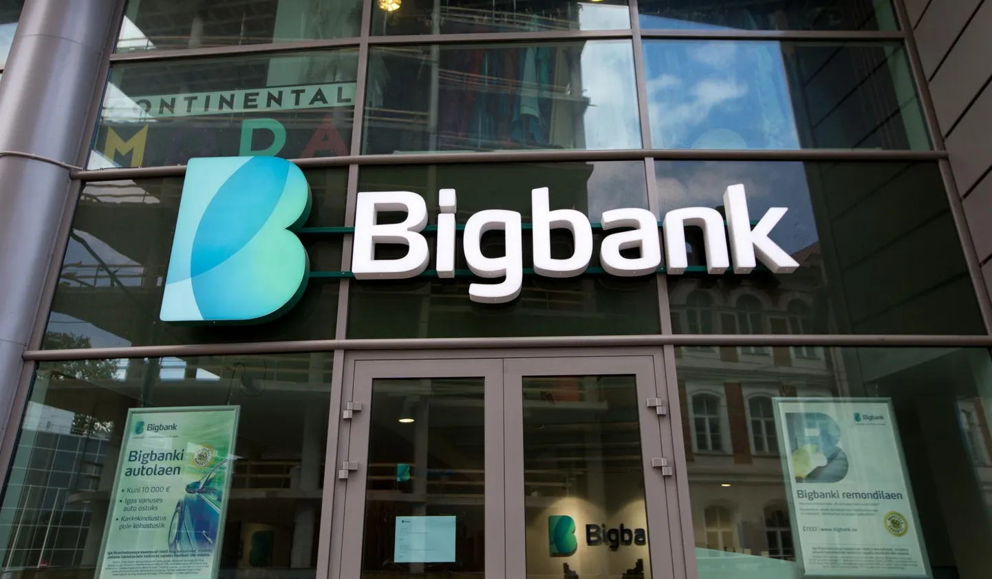 Bigbanki hoone Tallinnas.