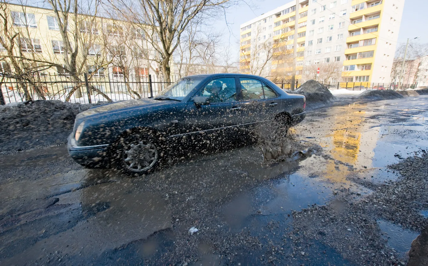 Pallasti tänav tehakse korda pärast soojatorustiku remonti.