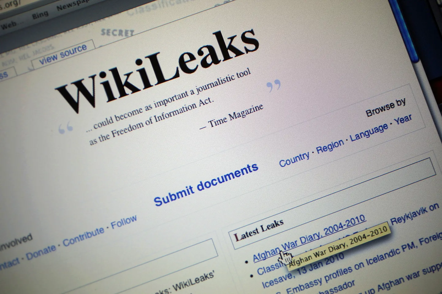 Suur osa ameeriklastest ei tea, mis on Wikileaks
